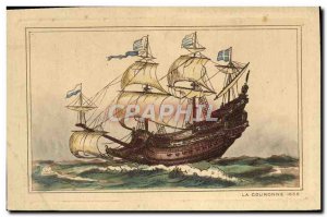 Old Postcard The Crown