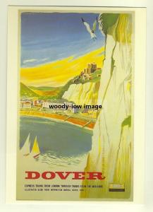 ad2840  -  SR -  Dover by Express Train  -   modern poster advert postcard