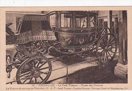 France Versailles Le Petit Trianon Musee des Voitures La Voiture de mariage d...