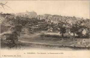 CPA Fougeres vue generale (1237551)