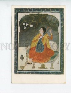 3154204 INDIA Radha Musician Old postcard