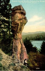 Oregon Columbia River Giant Head Rock