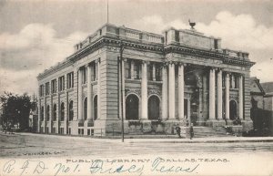 Dallas Texas TX~County Court House~1908 C Weichsel Photo POSTCARD