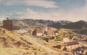 Nevada Virginia City Aerial View 1945