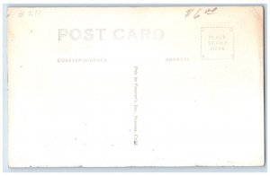 c1940's US Post Office Building Reno Nevada NV Frashers RPPC Photo Postcard