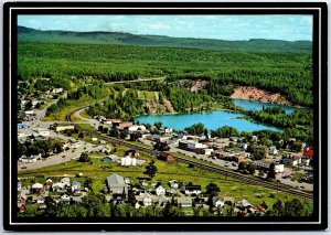 VINTAGE CONTINENTAL SIZE POSTCARD NIPIGON BETWEEN THUNDER BAY/WAWA LAKE SUPERIOR