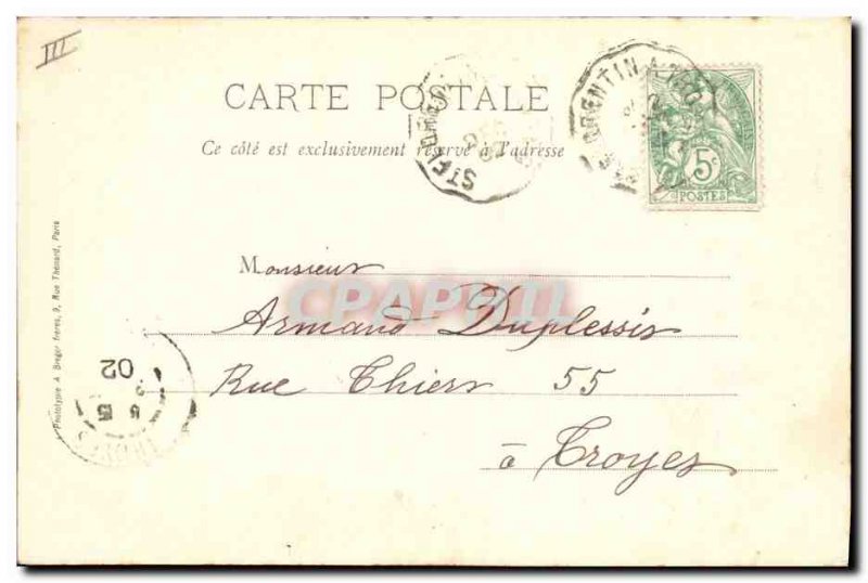 Old Postcard Ervy Gate of Justice of the Peace City