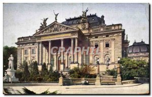 Old Postcard Wiesbaden Kongigliches Theater