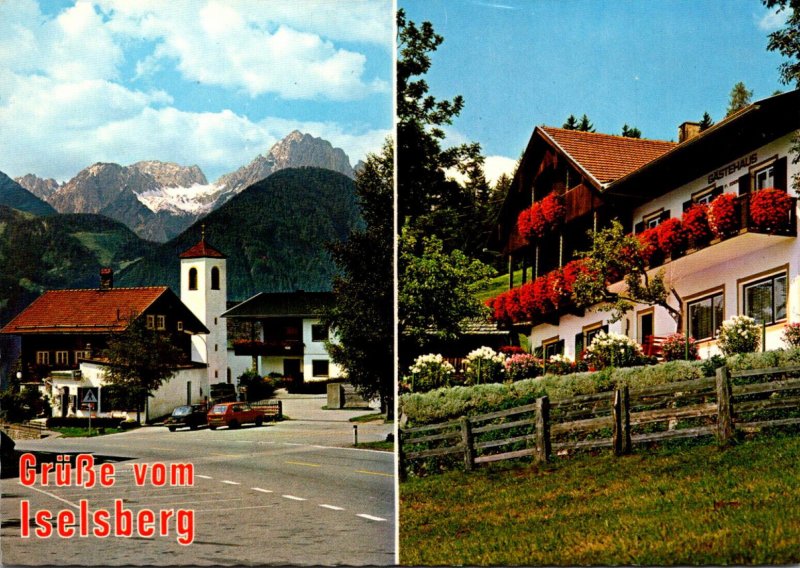 Austria Iselsberg Gruesse Greetings Split View