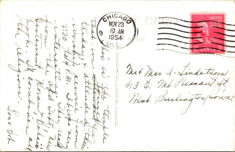 Three Real Photo Postcards Baha'i House of Worship in Wilmette, Illinois~132206