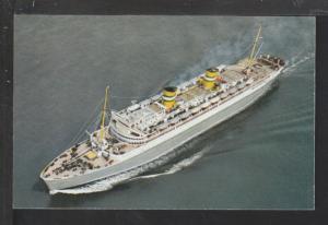 SS Nieuw Amsterdam Postcard 