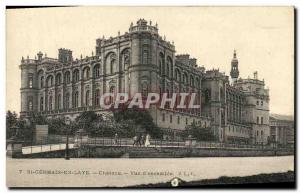 Old Postcard St Germain Laye and Chateau d View Together