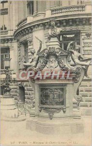 Postcard Ancient Monument Paris Charles Garnier