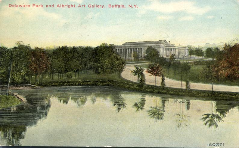 Buffalo NY, New York - Albright Art Gallery at Delaware Park - DB