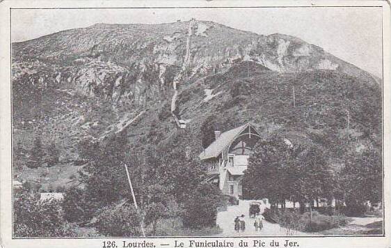 France Lourdes Le Funiculaire du Pic du Jer