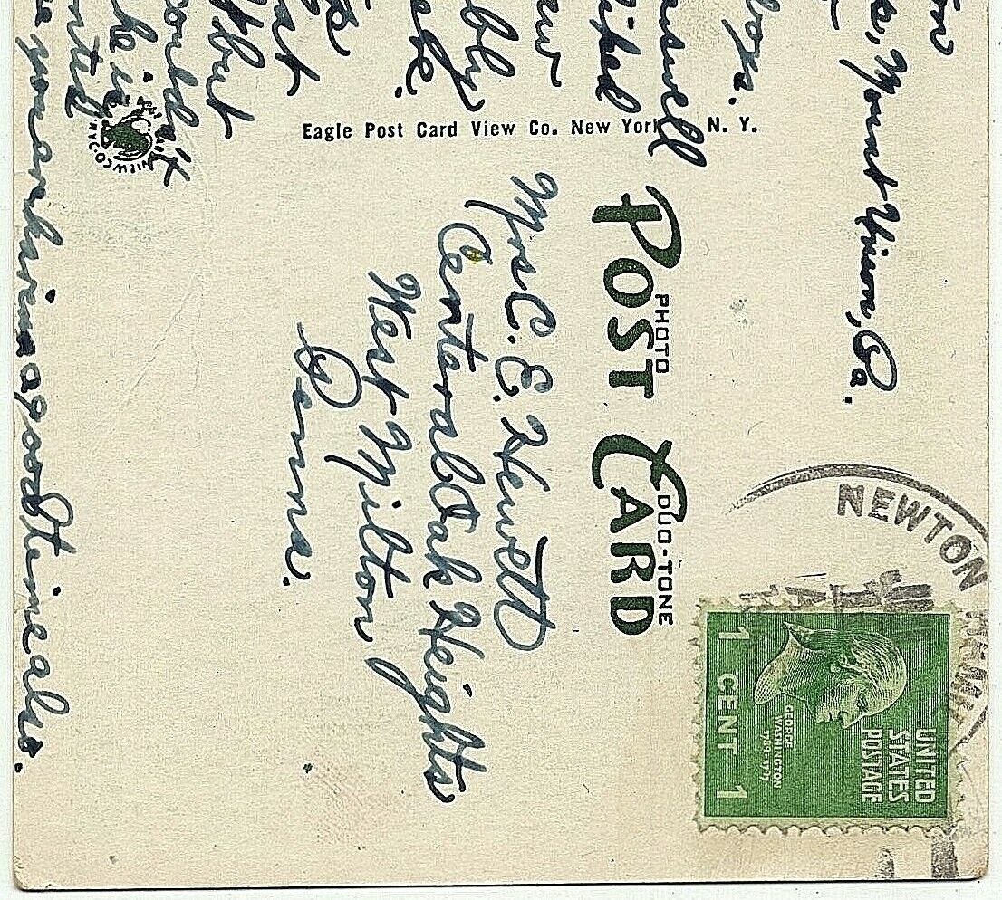 1945 Newton Hamilton PA Mifflin Co The Baker Gateway M.T.C. Methodist