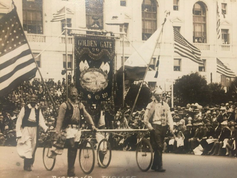 Diamond Jubilee Parade 1925 San Francisco CA Vintage Photo Postcard E38