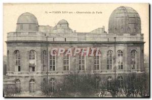 Old Postcard Paris Paris Observatory