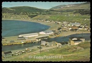 Fishing community of Trout River on Newfounland's West Coast