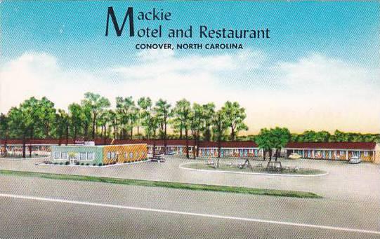 North Carolina Conover Mackie Motel And Restaurant