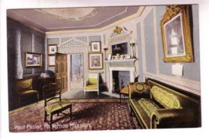 Lovely Interior, West Parlor, Fireplace, Art, Mt Vernon, Virginia