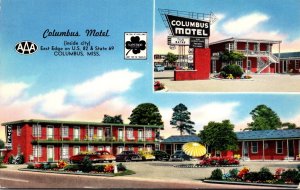 Mississippi Columbus The Columbus Motel 1957