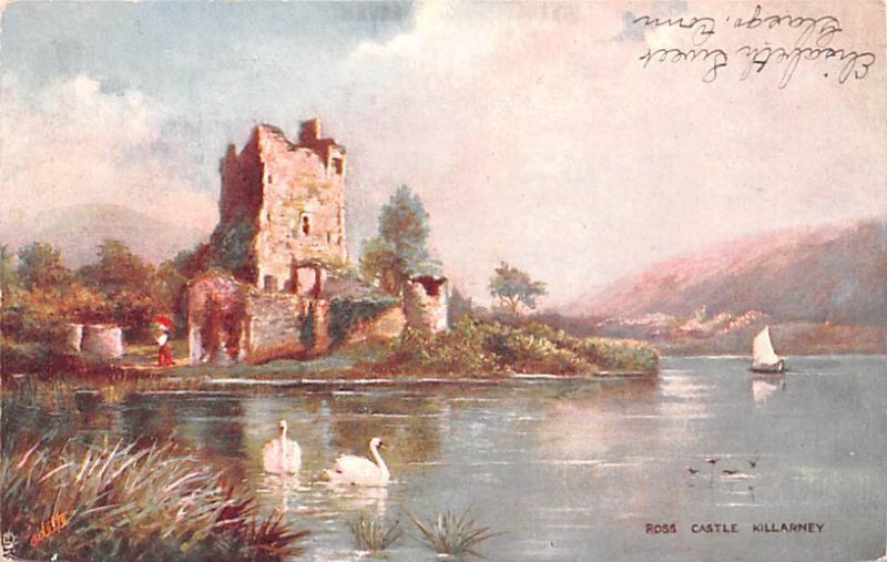 Ross Castle Killarney Ireland 1905 