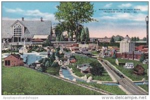 Michigan Traverse City Miniature City In Clinch Park