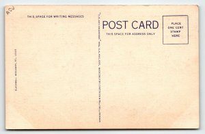 Greetings From St Louis Missouri Large Letter Postcard Curt Teich Unused Linen