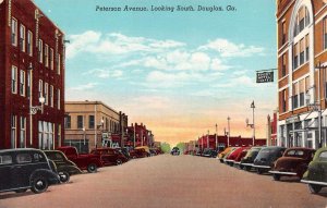 Douglas Georgia Peterson Ave., Looking S., Doucoff Hotel & Cafe Vintage PC U