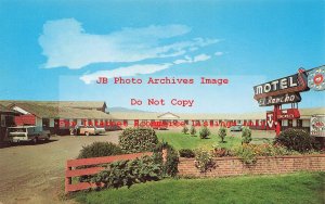 OR, Tillamook, Oregon, El Rancho Motel, Exterior, 50s Cars, Dexter No 64080-B