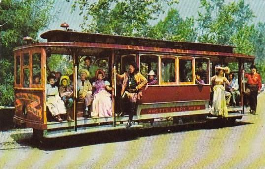 The Cable Cars Knotts Berry Farm Ghost Town California