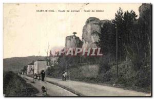 Old Postcard Saint Mihiel Verdun Road Devil Table
