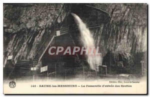 Postcard Old Baume les Messieurs Caves The Entrance Gateway