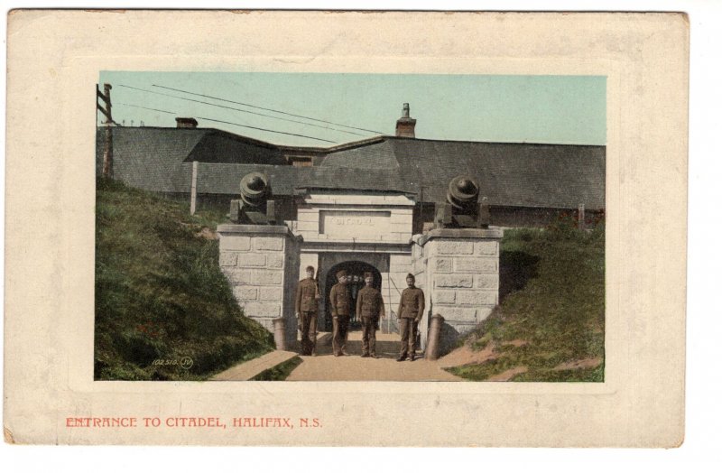 Entrance to Citadel, Halifax, Nova Scotia