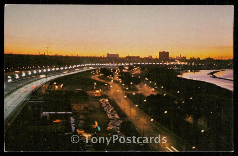 Lakeshore Blvd. and Lake Ontario