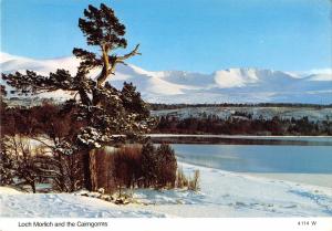 BR82832 loch morlich and the caimgoms   scotland