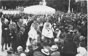 Lot362 Lourdes healing  miracle religious  real photo social history