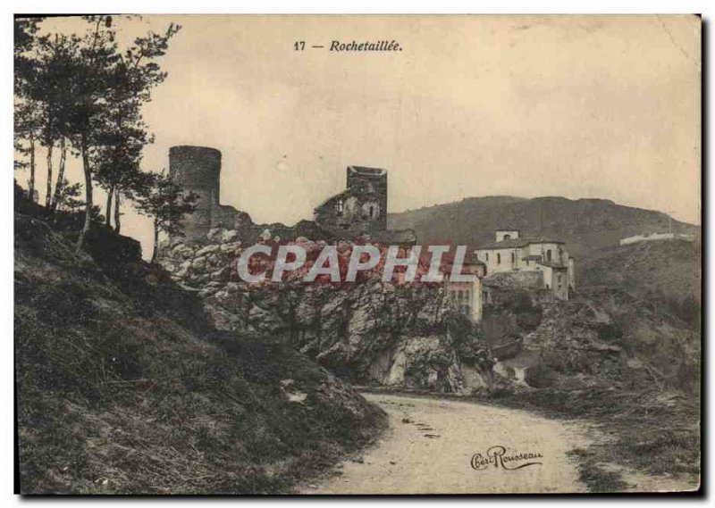 Old Postcard Chateau Rochetaillee