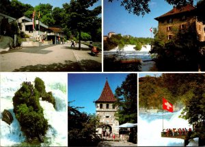 Switzerland Rheinfall Multi View