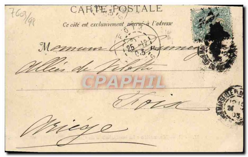 Old Postcard Marseille Bouillabaisse at Shed TOP