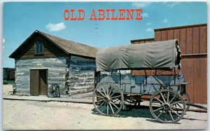 M-47278 Hickok Cabin Old Abilene Town Greetings from Old Abilene Kansas