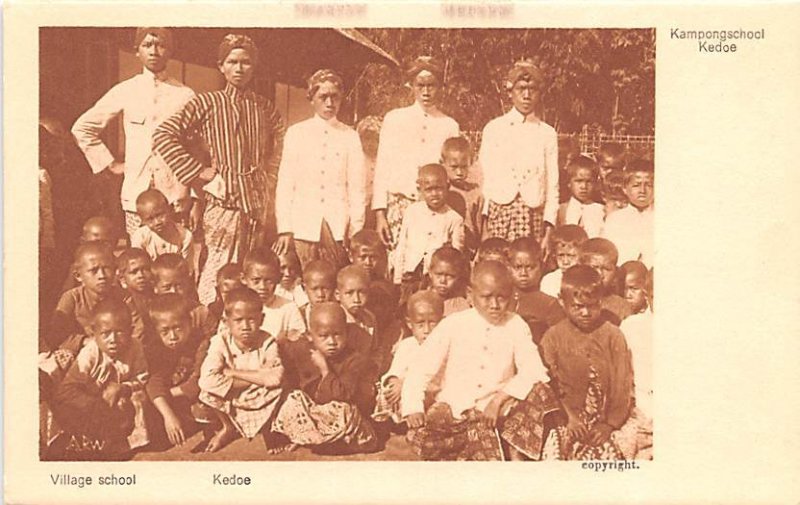 Village School Kedoe Indonesia, Republik Indonesia Unused 