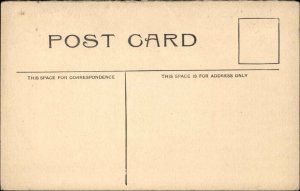 Vintage PC BLACKWELL OKLAHOMA OK High School Postcard