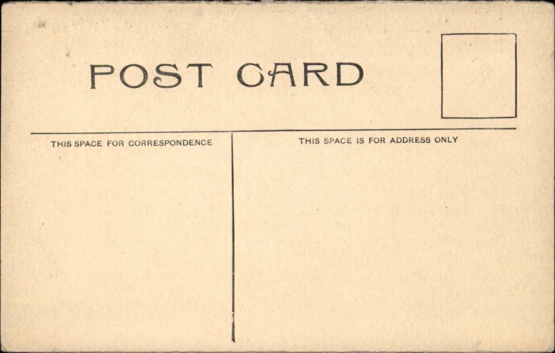 Vintage PC BLACKWELL OKLAHOMA OK High School Postcard