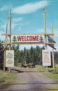 Greetings From Welcome To Toms Logging Camp And Museum And Toms Northwest Com...