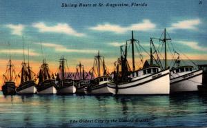 Florida St Augustine Shrimp Boats
