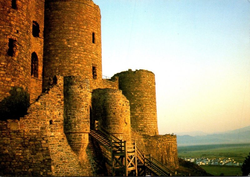 Wales Gwynedd Harlech Castle