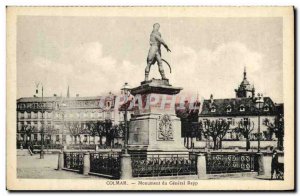 Old Postcard Colmar General Rapp Monument