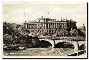 Postcard Old Stockholm Riksdagshuset